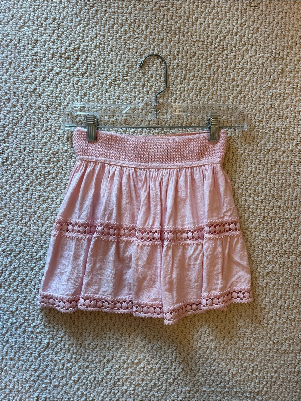 Pink Mini Skirt